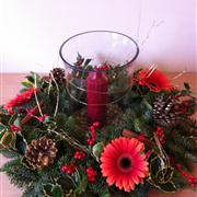 Festive Candle display