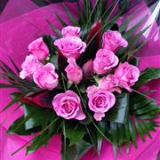 Dozen Pink Roses