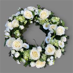 White wreath 