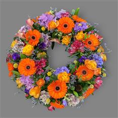 Vibrant wreath 