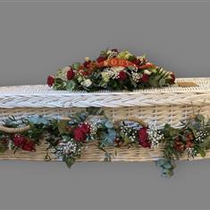 Casket Spray and Garland 